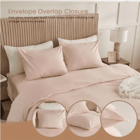 Serta Simply Clean Pleated Duvet Cover King