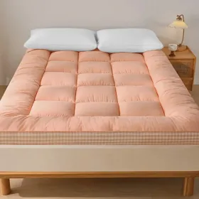Mattress With Checkered Three-dimensional Edges, 4 Colors, Full Size