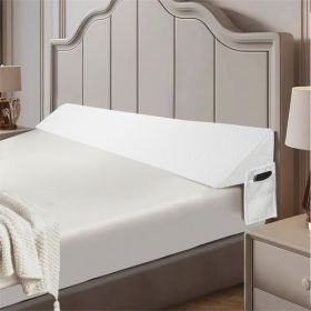 Air Layer Wedge Pillow-white