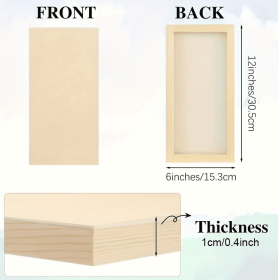20 Rectangular Painting Boards