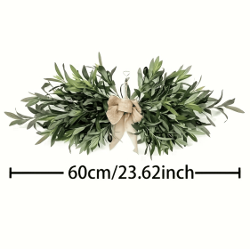 2 Biomimetic Olive Leaves With Fruits
